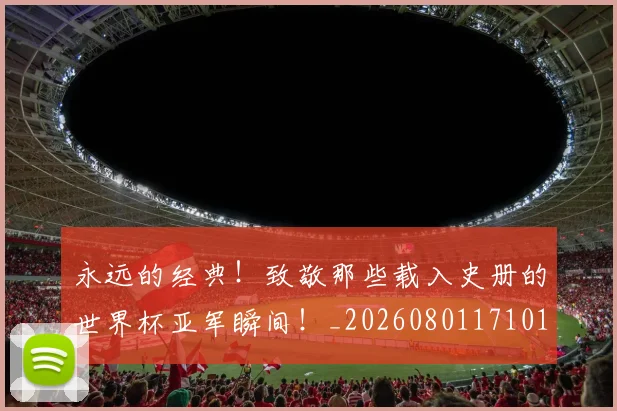 永远的经典!致敬那些载入史册的世界杯亚军瞬间!_20260801171010
